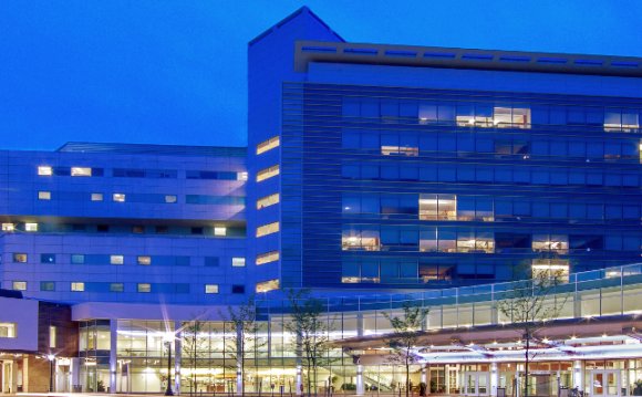 Medical Center at night image