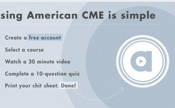 Gallery of Free Cme Online