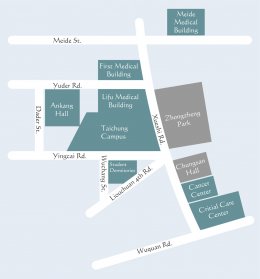 Campus map.