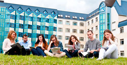 group of medical students