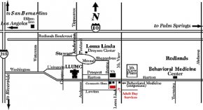 Loma Linda area map