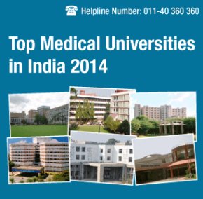 Top Medical Universities in India 2014